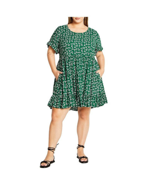 Plus Size Nikki Print Dress