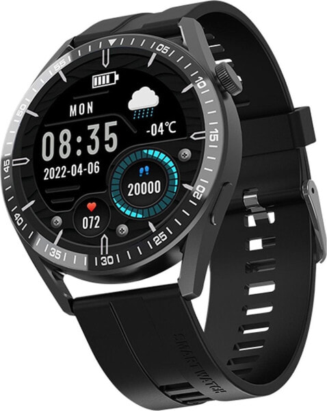 Smartwatch Tracer SM6 Czarny (TRAFON47133)