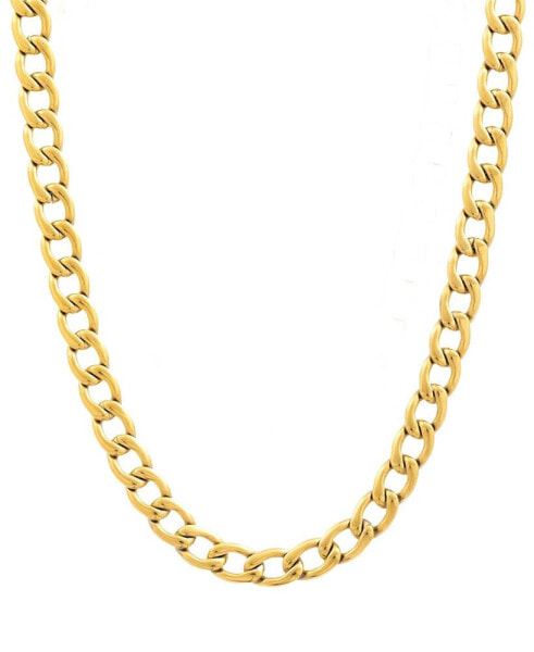 24" Curb Chain Necklace in Stainless Steel