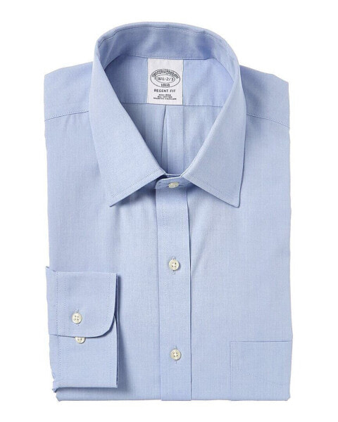 Brooks Brothers Regent Fit Dress Shirt Men's Blue 14H32/33