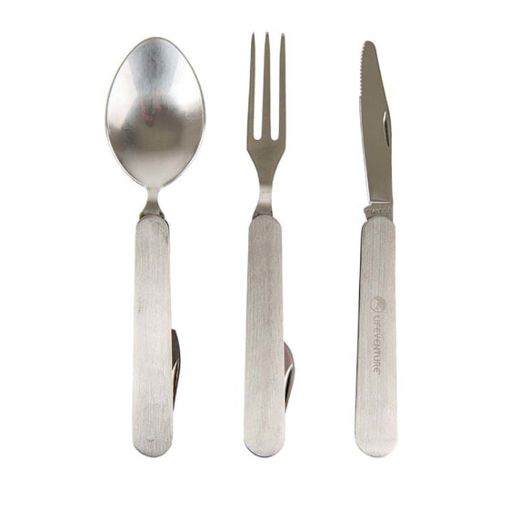 Туристические столовые приборы Lifeventure Folding Cutlery Set