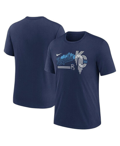 Men's Kansas City Royals City Connect Tri-Blend T-shirt