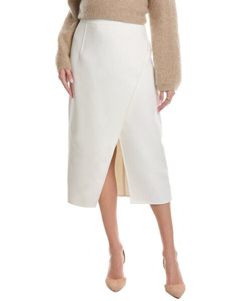 Michael Kors Collection Scissor Wool, Angora, & Cashmere-Blend Skirt Women's