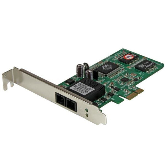 StarTech.com PCI Express (PCIe) Gigabit Ethernet Multimode SC Fiber Network Card Adapter NIC - 550m - Internal - Wired - PCI Express - Ethernet / Fiber - 2000 Mbit/s