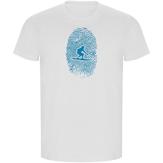KRUSKIS Surfer Fingerprint ECO short sleeve T-shirt