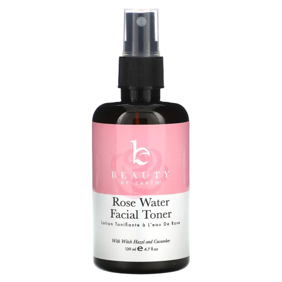 Rose Water Facial Toner , 4.7 fl oz (139 ml)