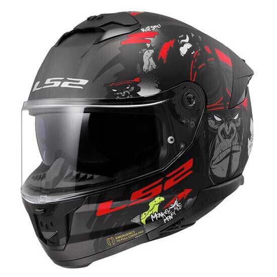 Шлем для мотоциклистов LS2 FF808 Stream II Angry Monkey