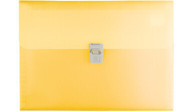 Brunnen FACT! - Conventional file folder - A4 - Polypropylene (PP) - Translucent,Yellow - Landscape - 10 pc(s)