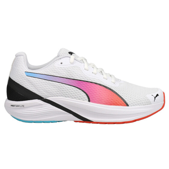 Puma Feline Profoam Fade Running Womens White Sneakers Athletic Shoes 37720001