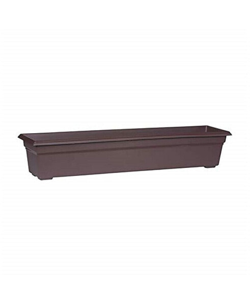 Countryside Flower Box, Brown, 36 Inch