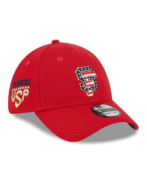 Men's Red San Francisco Giants 2023 Fourth of July 39THIRTY Flex Fit Hat