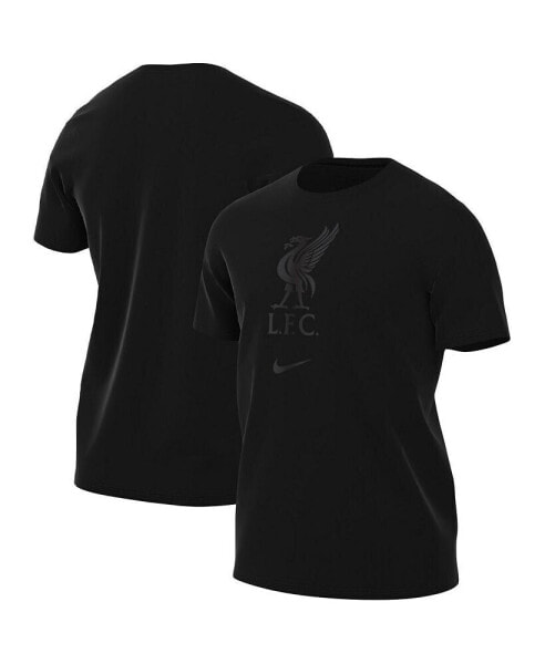 Men's Black Liverpool Crest T-shirt