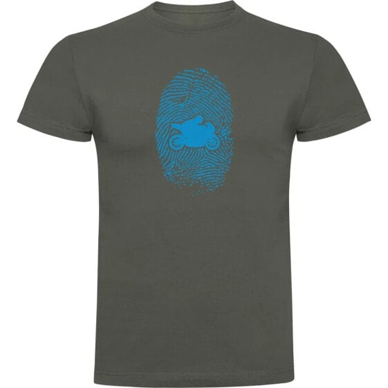 KRUSKIS Motorbiker Fingerprint short sleeve T-shirt