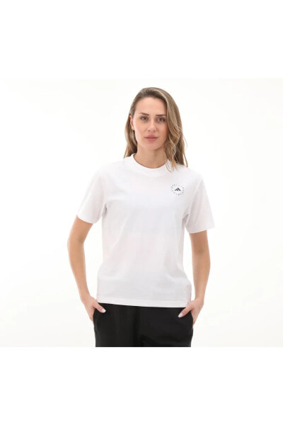 HR9167-K adidas Asmc Stella Mccartney Regular Kadın T-Shirt Beyaz
