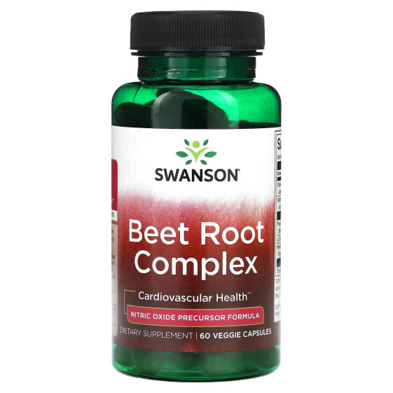 Витаминные капсулы Swanson Beet Root Complex, 60 штук