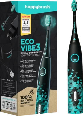 Schallzahnbürste Sonic Typ Eco Vibe 3 Starterset, 1 St