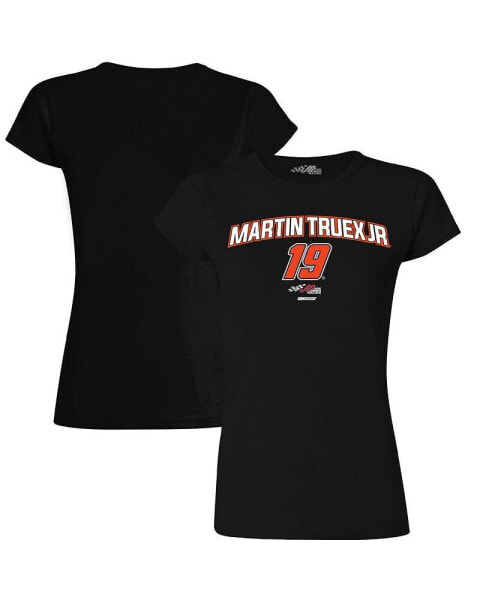 Women's Black Martin Truex Jr Rival T-shirt