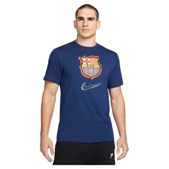 NIKE FC Barcelona Crest 92 Trap 22/23 Short Sleeve T-Shirt
