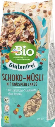 Schoko-Müsli mit Knusperflakes glutenfrei, 375 g