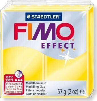 Пластилин для лепки FIMO Effect желто-прозрачный 57 г