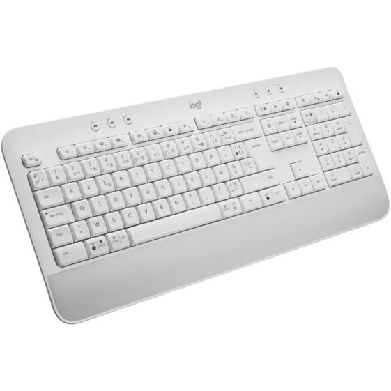 Logitech - drahtlose Tastatur - Ganz ergonomisch mit -headsets - Signatur K650 - Wei