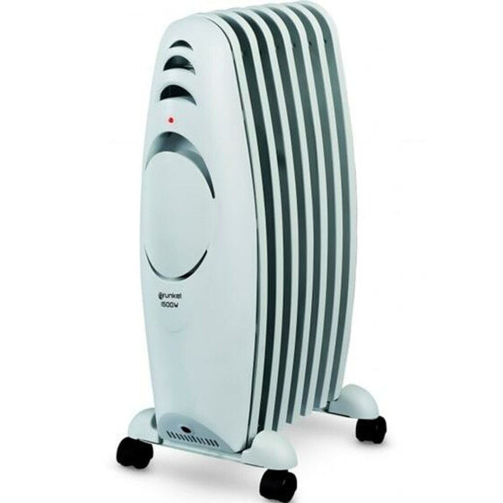 Масляный радиатор (7 секций) Grunkel RAC-7 Efiheat Белый Серый 1500 W