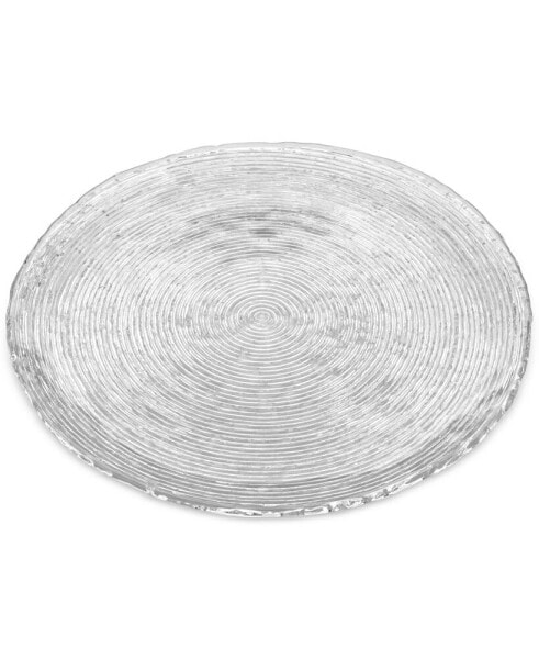 Hammock 14.5" Round Glass Platter