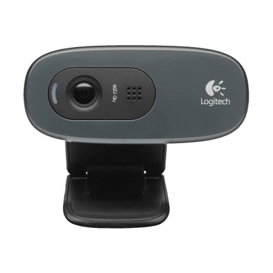 Веб-камера Logitech HD C270, 720р, черная