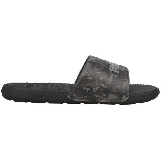 Puma Cool Cat Camo Bx Slide Mens Black Casual Sandals 38248702