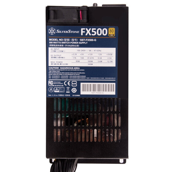 SilverStone FX500 - 500 W - 90 - 264 V - 47 - 63 Hz - Active - 90 W - 500 W