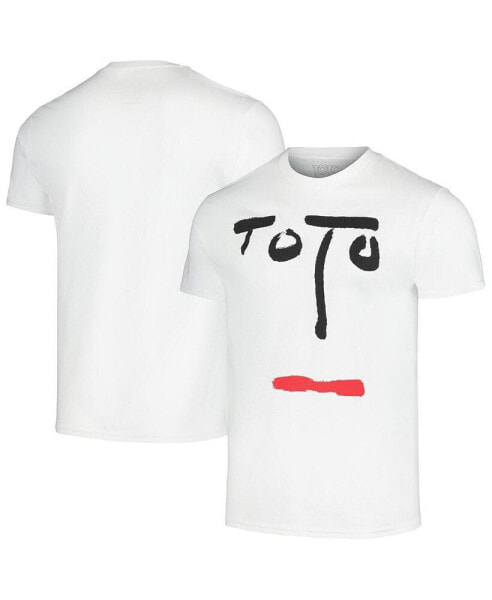 Men's White Toto Turn Back Graphic T-shirt