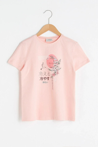 Kız Çocuk Pembe G7Z T-Shirt