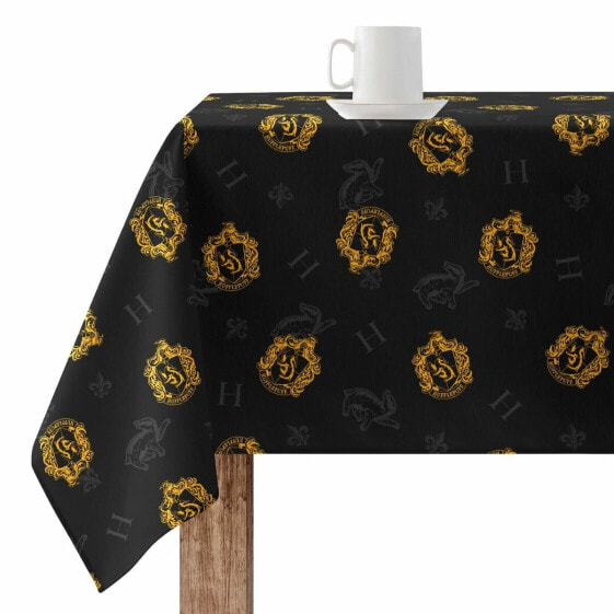 Скатерть из смолы, устойчивая к пятнам Harry Potter Hufflepuff Разноцветный 250 x 150 cm