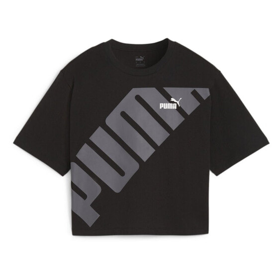 PUMA Power Cropped short sleeve T-shirt