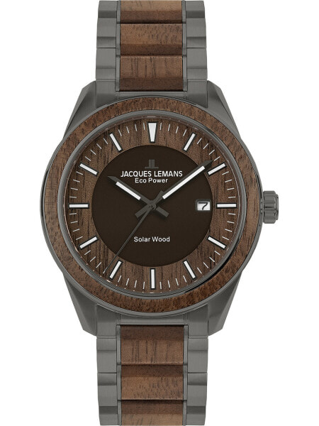 Часы Jacques Lemans Eco Power Wood 1 2116I