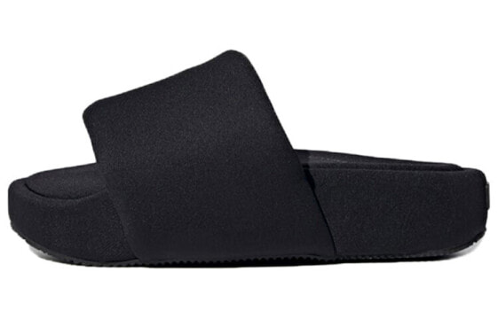 Сланцы удобные Adidas Y-3 Slide Comfylette черного цвета EH1719