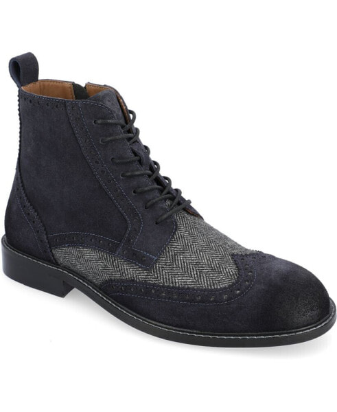 Men's Jarett Wide Width Tru Comfort Foam Lace-Up Wingtip Ankle Boots