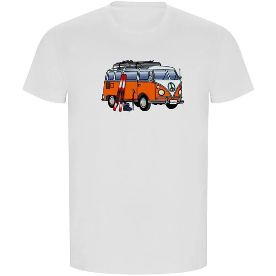 KRUSKIS Hippie Van Ski ECO short sleeve T-shirt