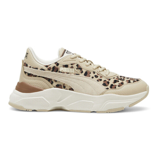 Puma Cassia Rose I Am The Drama Lace Up Womens Beige Sneakers Casual Shoes 3952