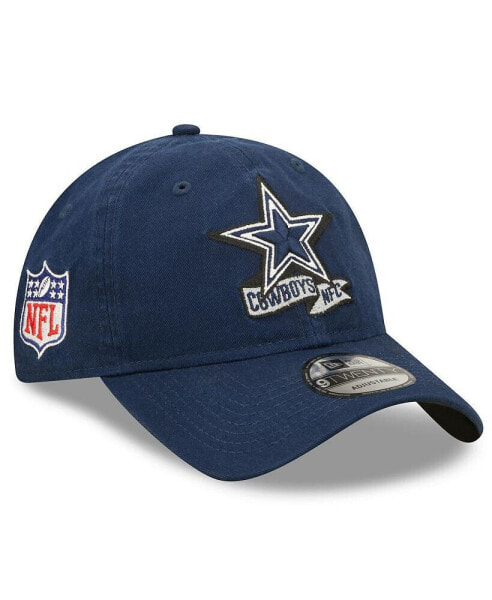 Men's Navy Dallas Cowboys Otc 2022 Sideline 9Twenty Adjustable Hat
