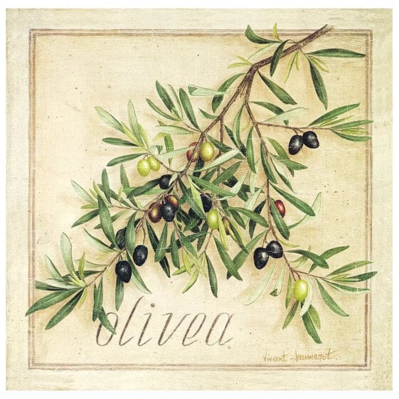 Leinwandbild Oliven