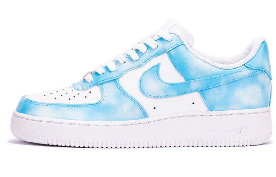 【定制球鞋】 Nike Air Force 1 Low 水洗 低帮 板鞋 男款 北卡蓝 / Кроссовки Nike Air Force CW2288-111