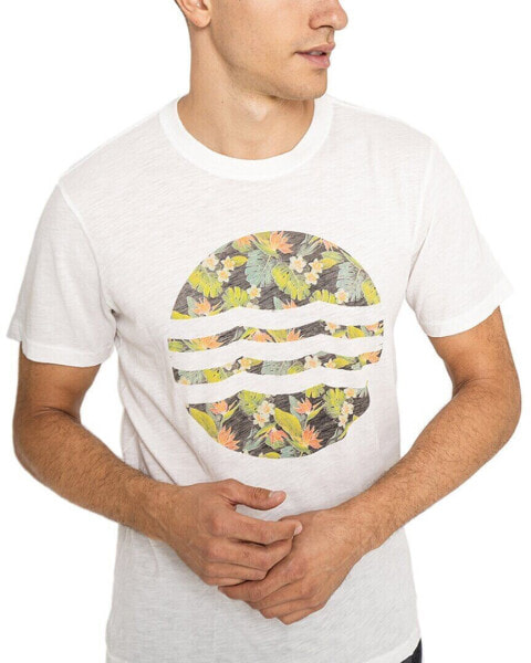 Sol Angeles Desert Floral Wave Crew T-Shirt Men's