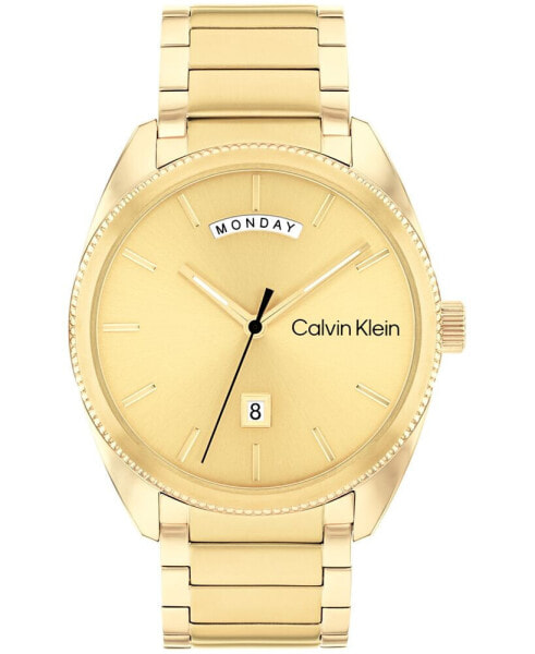 Часы Calvin Klein Progress Gold-Tone 42mm
