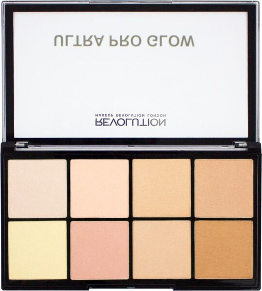 Makeup Revolution Ultra Pro Glow Paleta rozświetlaczy 20g