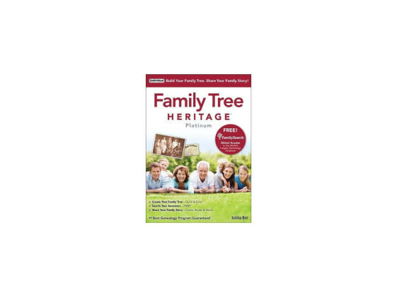 Individual Software Family Tree Heritage Platinum 9