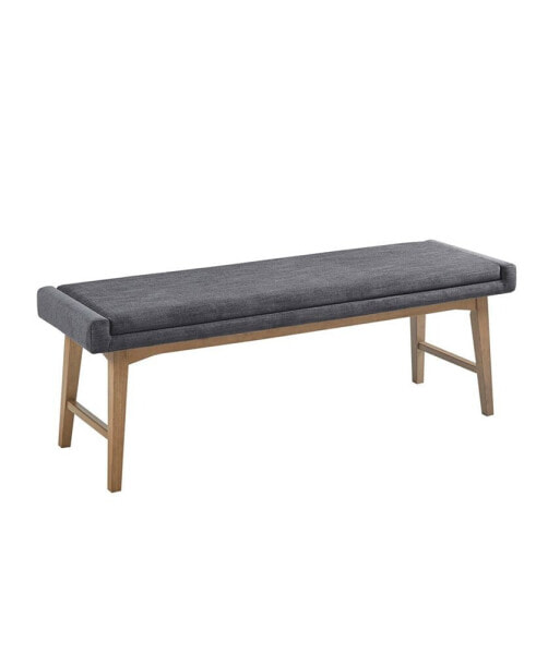 April 56" Fabric Upholstered Accent Bench