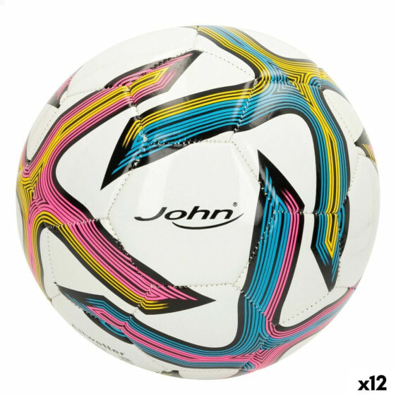 Футбольный мяч John Sports Classic 5 Ø 22 см Кожзам 12 штук