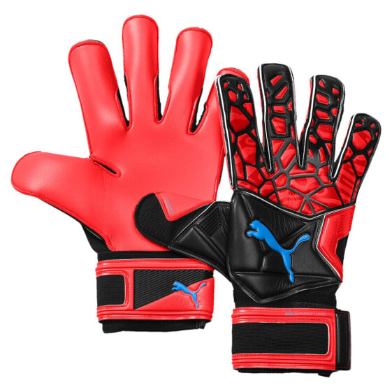 Puma Future Grip 19.2 Goalkeeper Gloves Mens Black, Red 041513-01