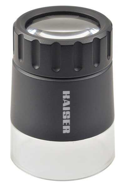 Kaiser Fototechnik 2351 - 70 mm - 56 g - Handheld magnifier - Black - White